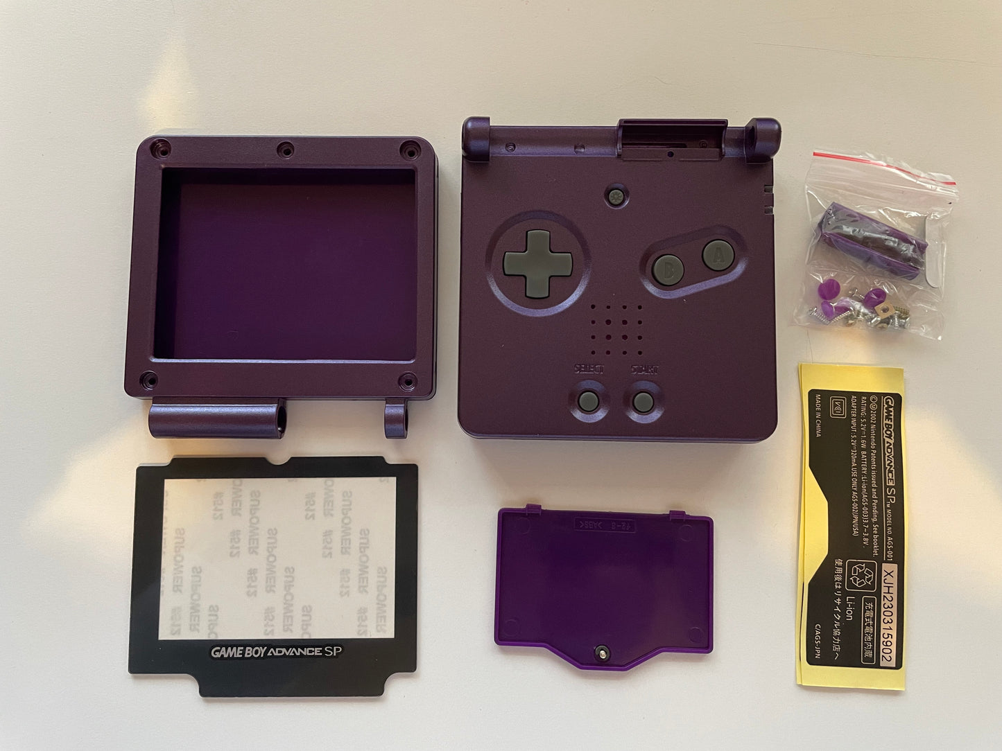 Game Boy Advance SP - Purple