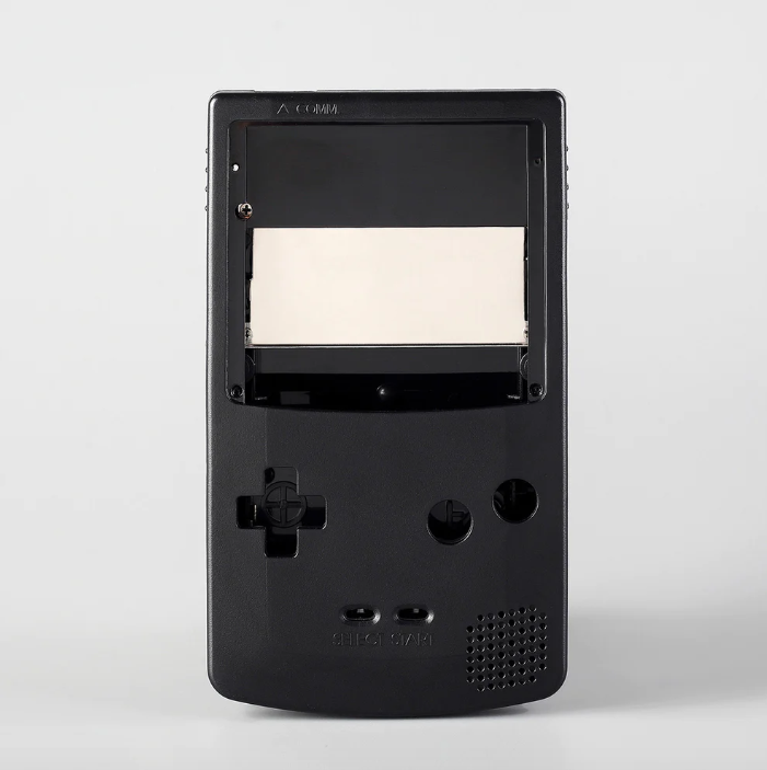 Black Game Boy Color Shell - Laminated Custom Shell Funnyplaying