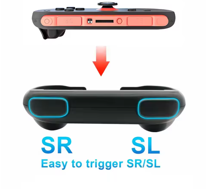 Nintendo Switch 2 Joy Con Grip - 1 Pair