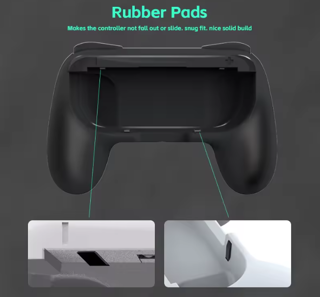 DOBE Nintendo Switch Joy-con Controller hand Grip Black
