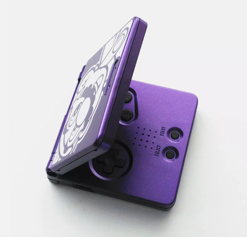 Game Boy Advance SP - Purple Mario