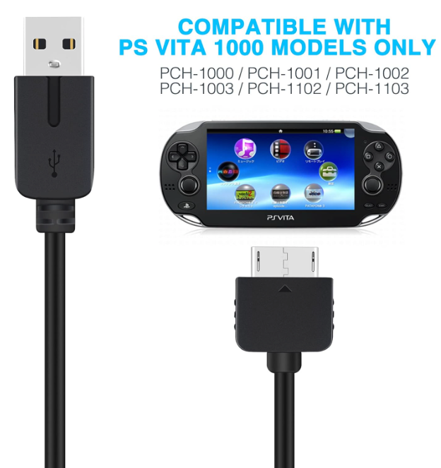 PlayStation Vita USB Charging & Data Cable