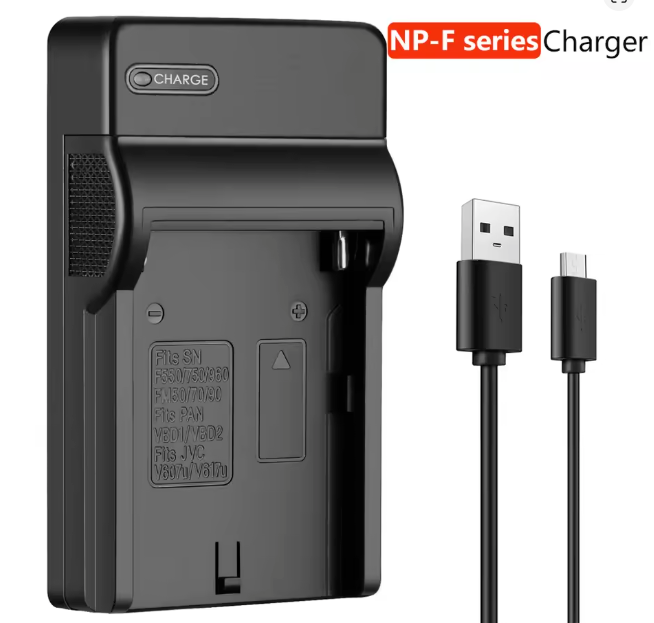 Sony NP-F550/750/970 Series Battery Charger