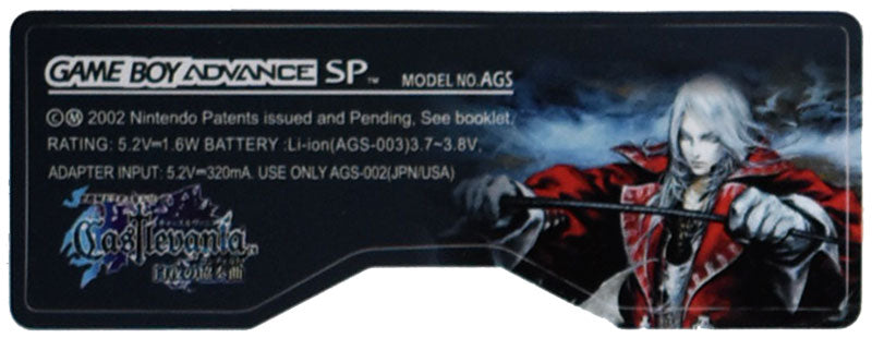 Game Boy Advance SP Stickers