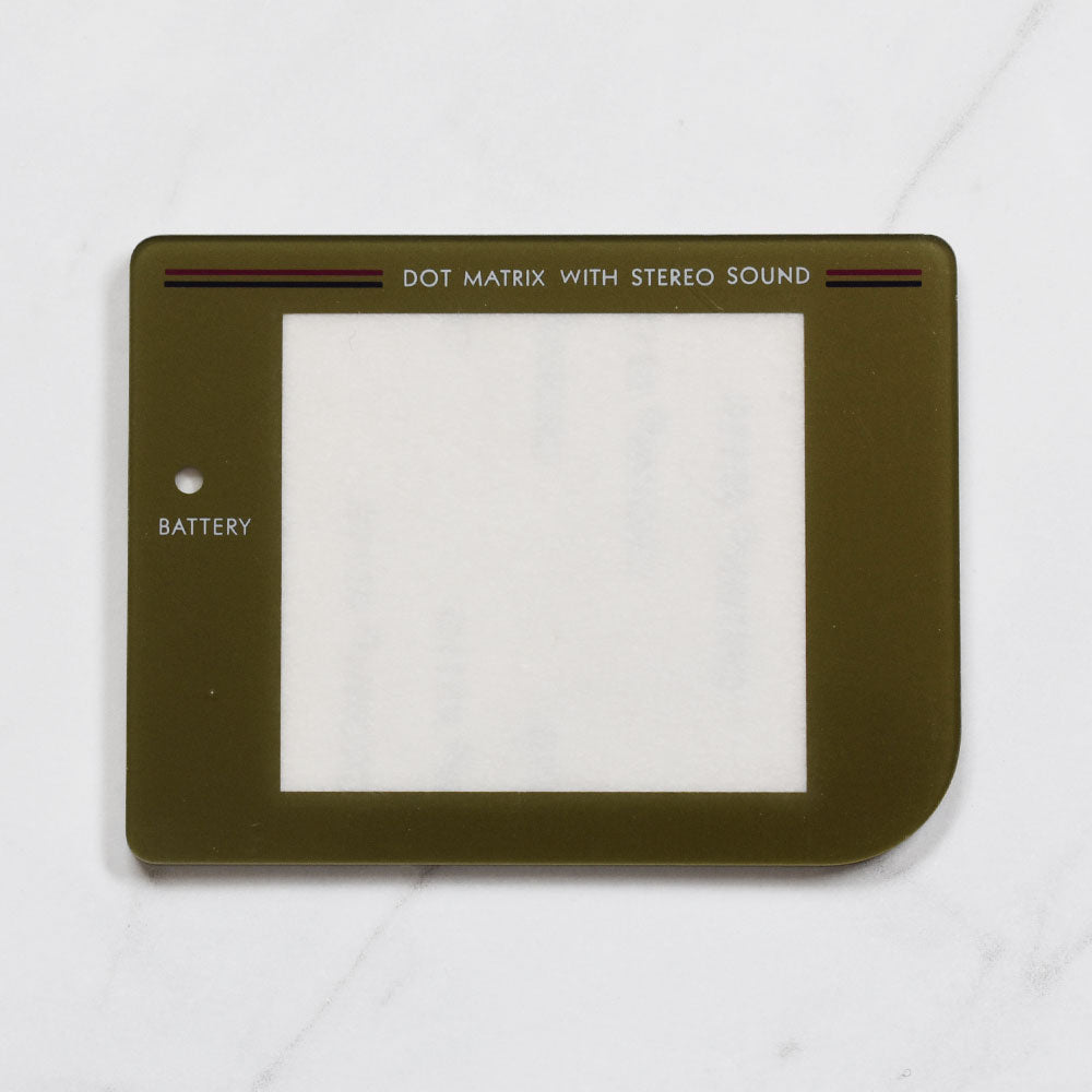 Game Boy DMG Screen Lens Gold