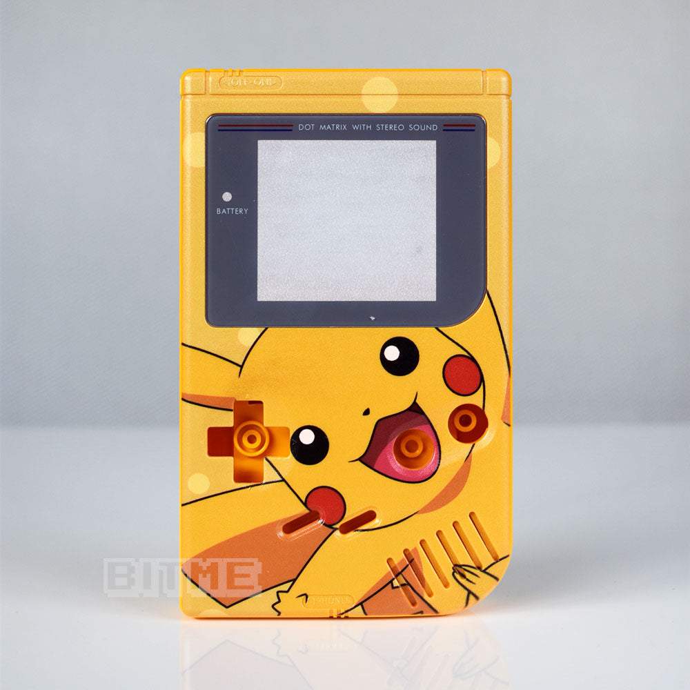 Gameboy DMG Shell - Yellow Pokemon Pikachu