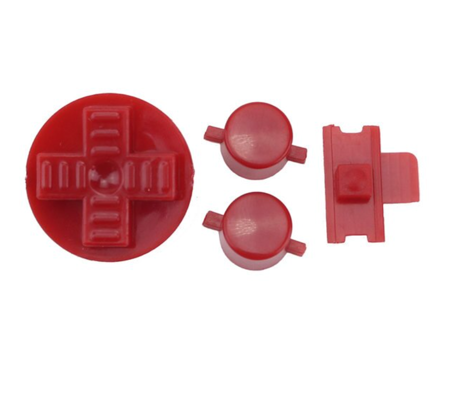 Game Boy DMG Buttons Red