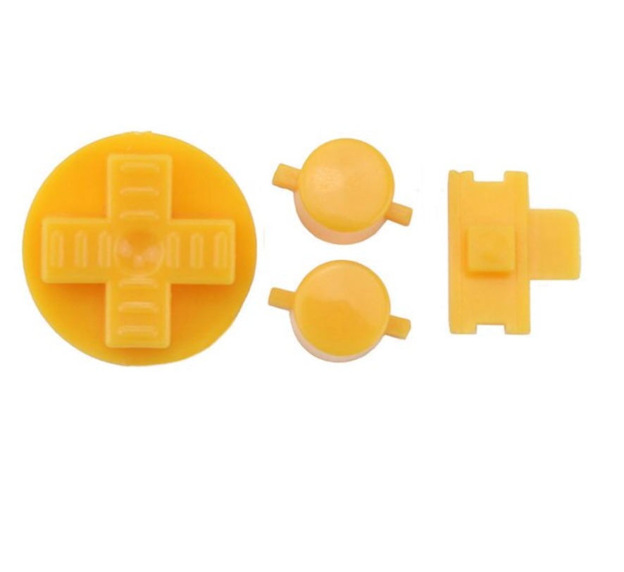 Game Boy DMG Buttons Yellow