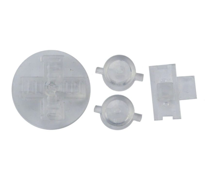 Game Boy DMG Buttons clear