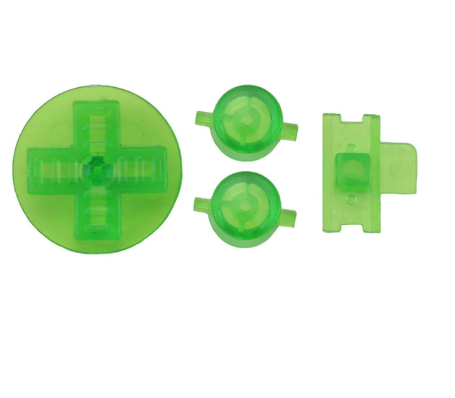 Game Boy DMG Buttons green