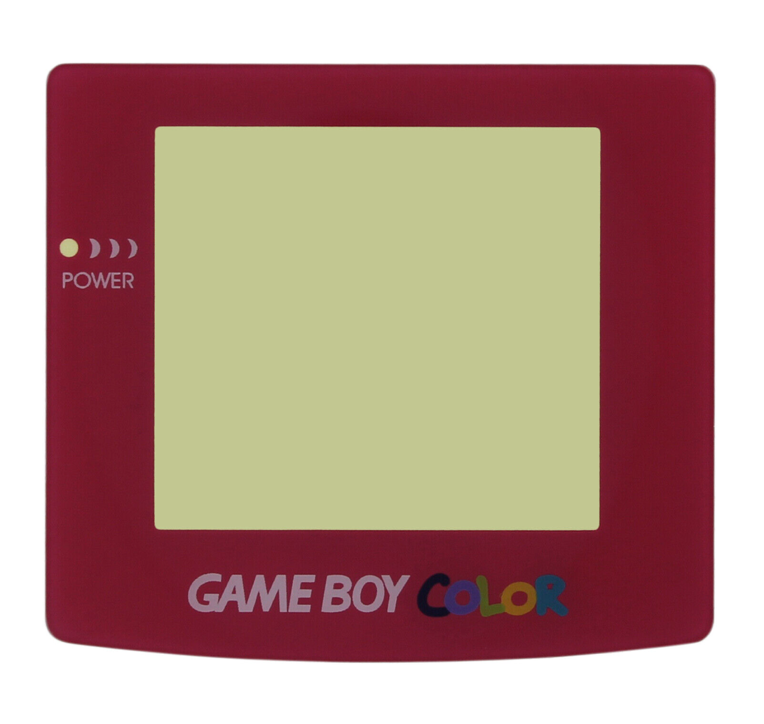 Game Boy Color Plastic Screen Lens