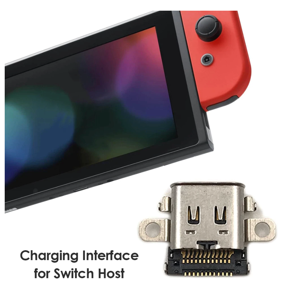 Type C Charging Port for Nintendo Switch