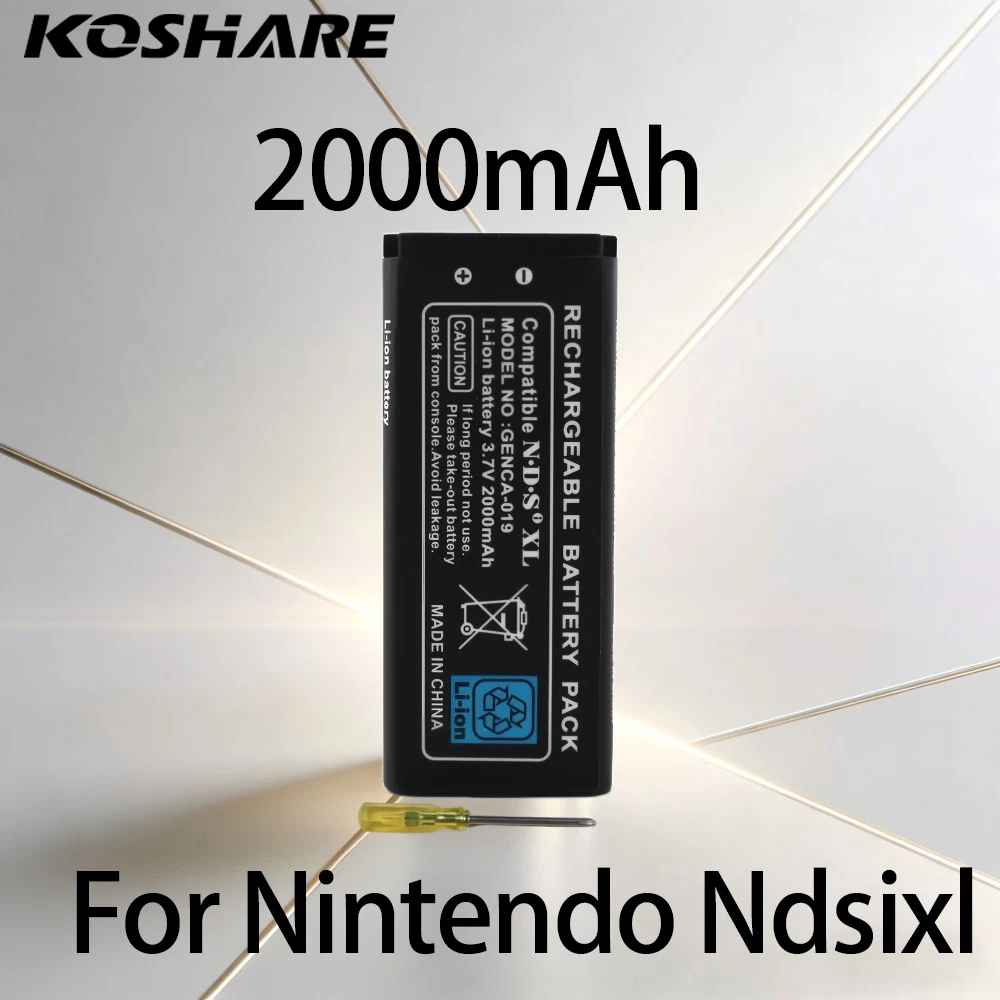 Nintendo NDSi XL Battery 2000mAh 3.7V TWL-003