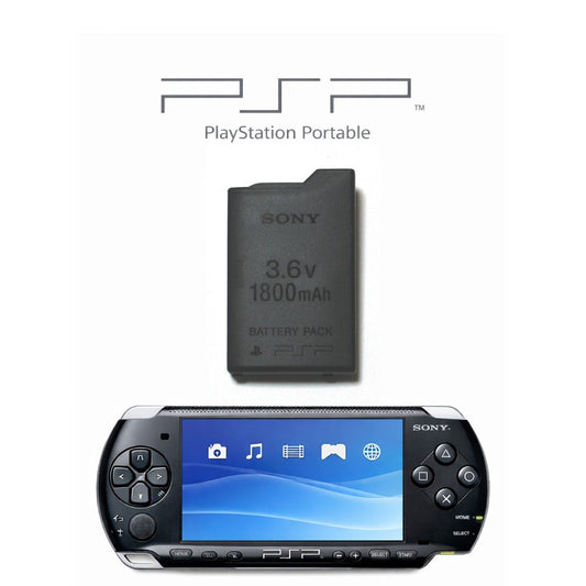 Genuine SONY PSP 1800mAh Battery for Sony PSP- 1000 FAT