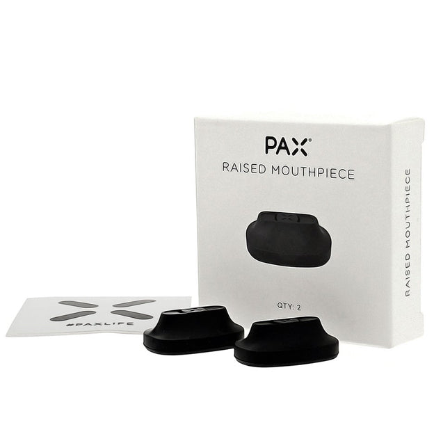 Pax Raised Mouthpiece 2pk Black