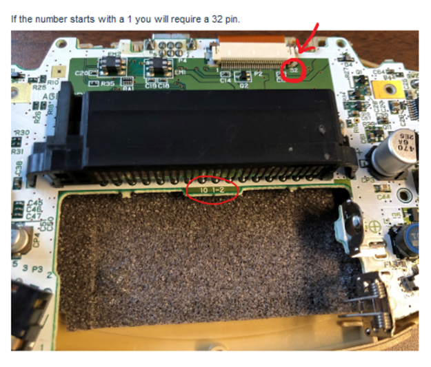 Game Boy Advance LCD Screen Replacement 32-Pin