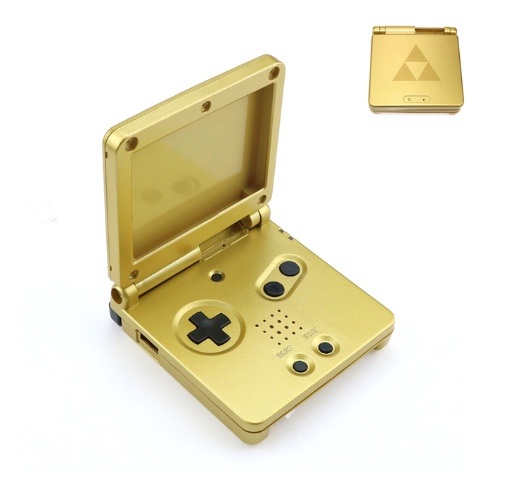 Game Boy Advance SP - Zelda Gold | Bitme