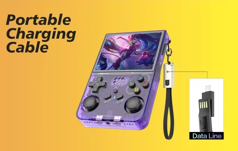 BOYHOM R36XX Retro Handheld Game Console Charger
