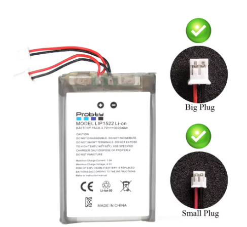 PS4 Battery for Controller 3000mAh