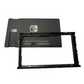 Black Nintendo Switch console frame on a white background