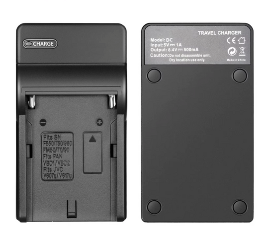Sony NP-F550/750/970 Series Battery Charger