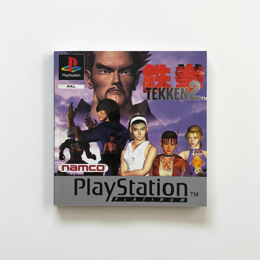 instruction manual for tekken 2 ps1 game