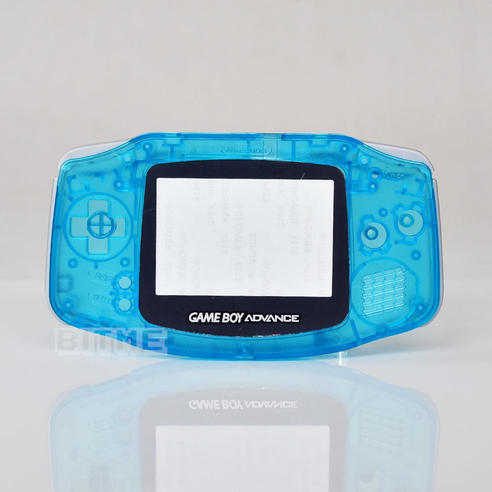 Game Boy Advance shell - Transparent Blue