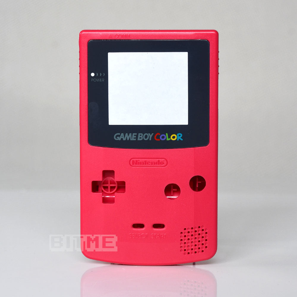 Red Gameboy Controller Rectangle Game Boy Color Shell- Red | Bit Me – Bitme