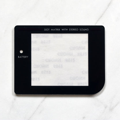 Game Boy DMG Screen Lens Black