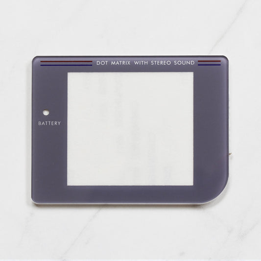 Game Boy DMG Screen Lens Grey