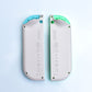 Housing Shell For Nintendo Switch Joy-Con Green & Blue Back photo