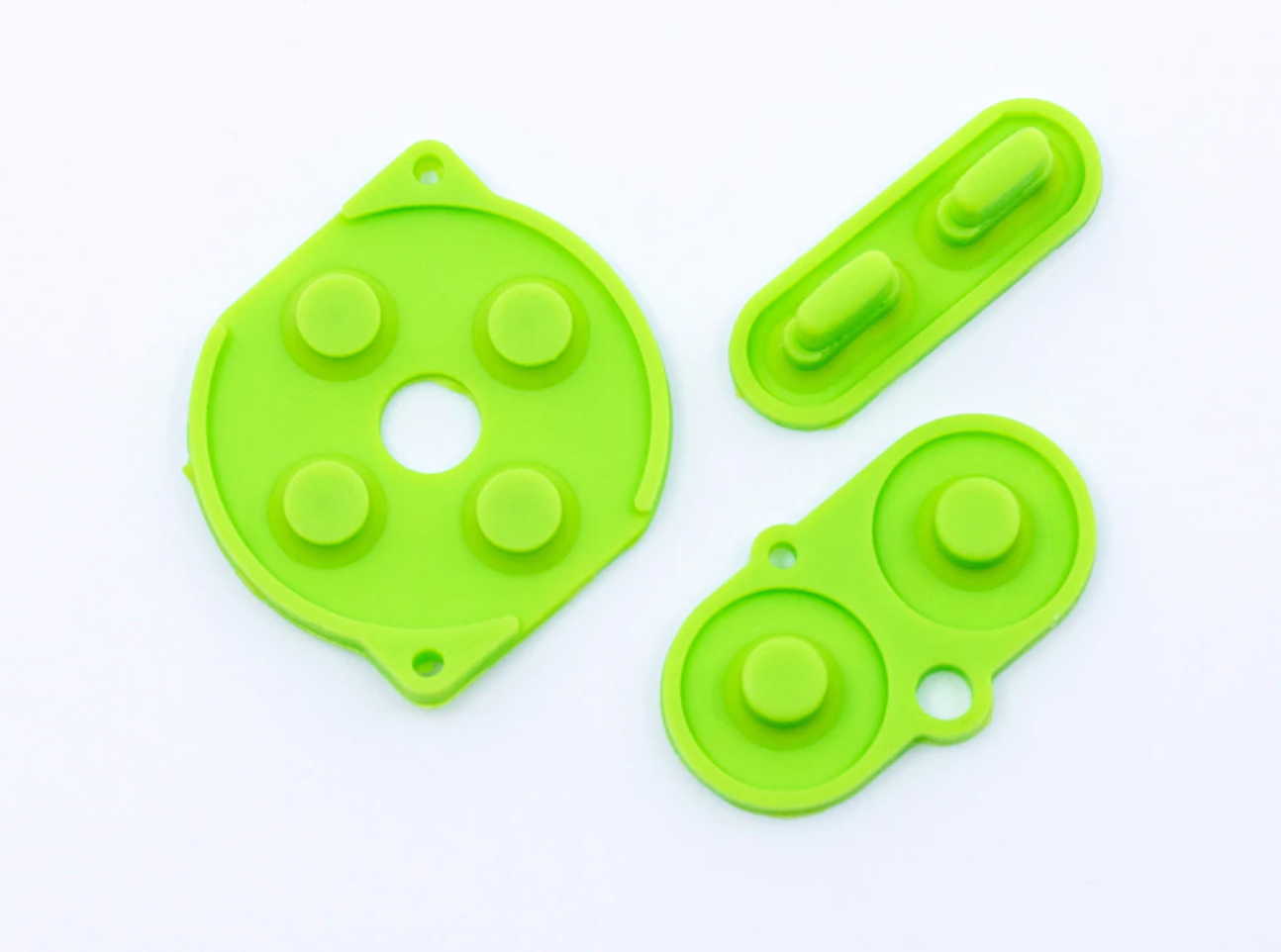 Silicone Pads For The Nintendo Game Boy Color Green