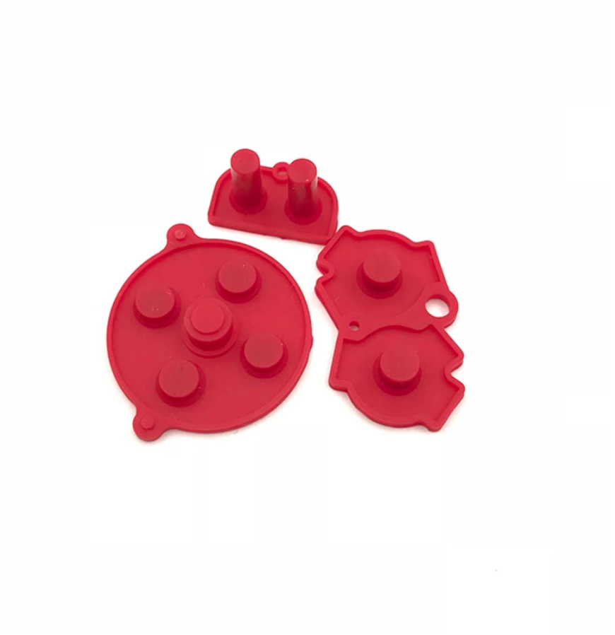 Silicone Pads For The Nintendo Game Boy Advance red