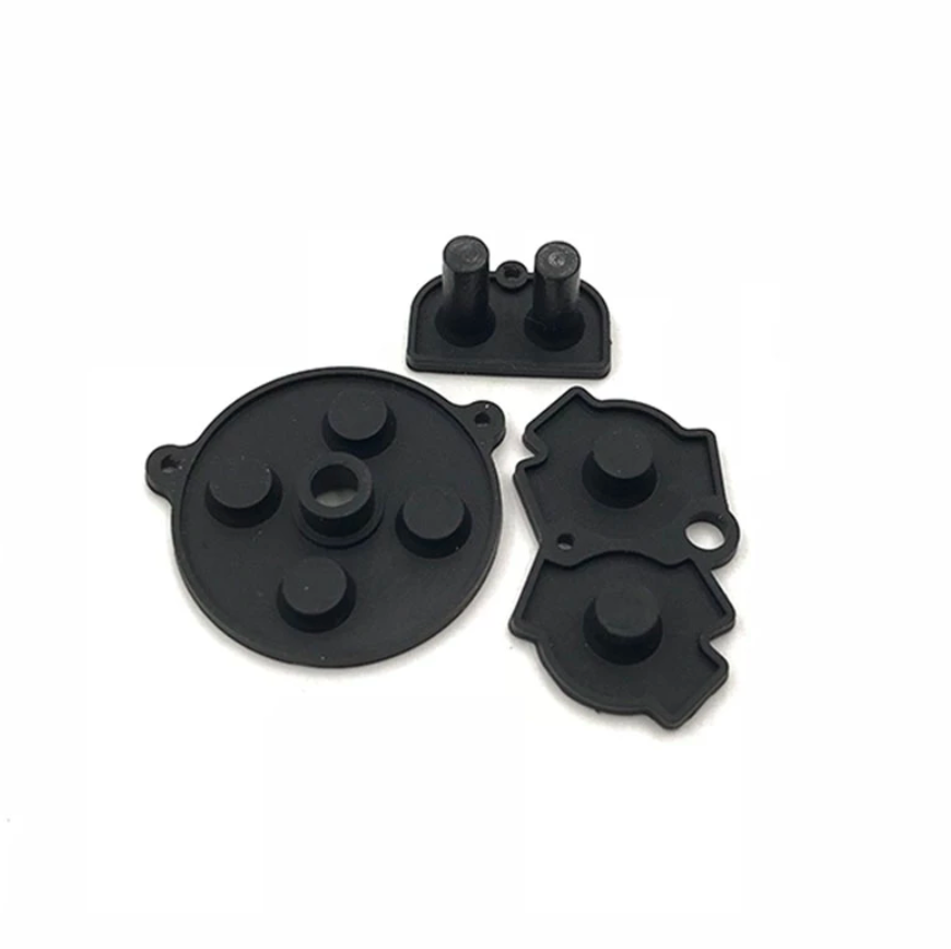 Silicone Pads For The Nintendo Game Boy Advance black