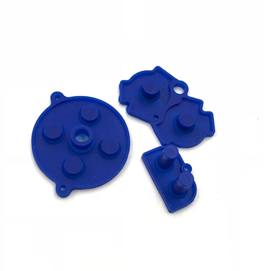 Blue Silicone Pads For The Nintendo Game Boy Advance