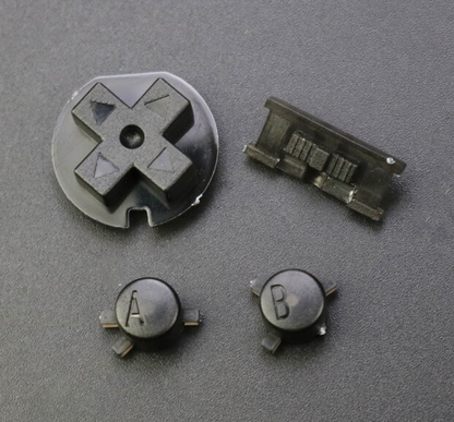 Game Boy Color Buttons Black